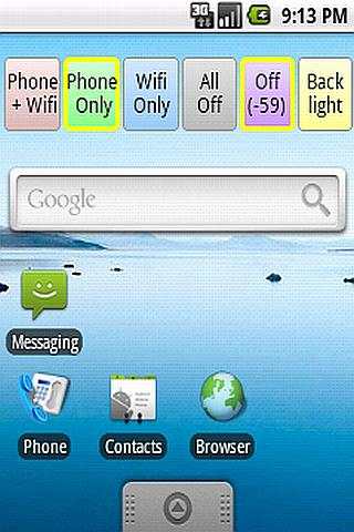 Phone + Wifi On/Off Widget screenshot 2