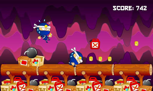 Ninja Fire Runner screenshot 4