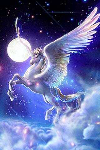 Fantasy Unicorn Live Wallpaper screenshot 1