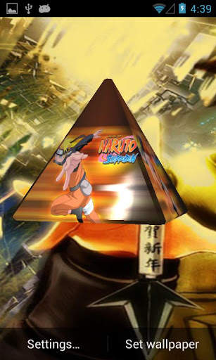 Naruto 3D Live Wallpaper screenshot 5