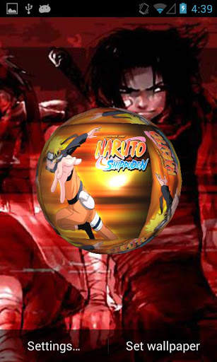 Naruto 3D Live Wallpaper screenshot 3