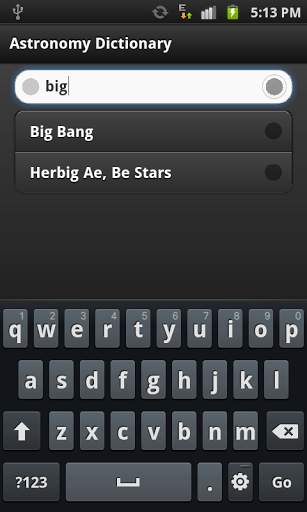 Astronomy Dictionary screenshot 2