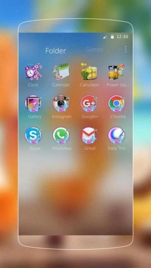 Summer Juice Theme screenshot 2
