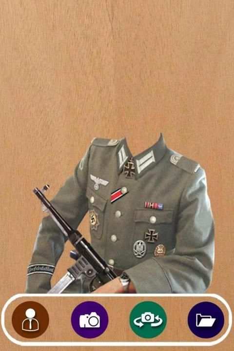 Military Suit Photo Camera स्क्रीनशॉट 6