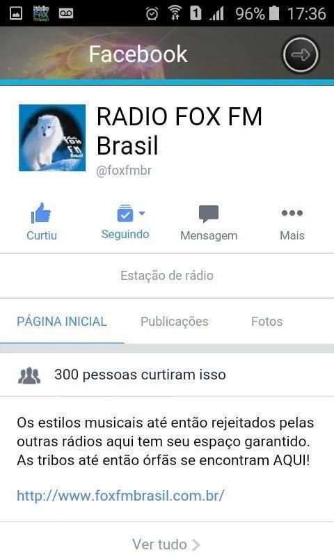 Fox Fm Brasil screenshot 2