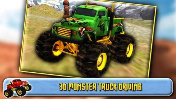 3D Monster Truck Driving स्क्रीनशॉट 10