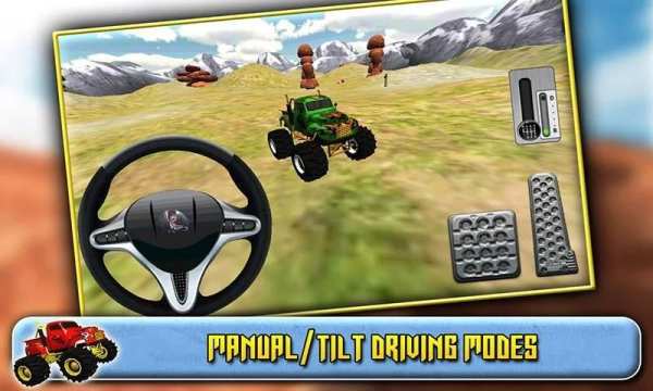 3D Monster Truck Driving स्क्रीनशॉट 1