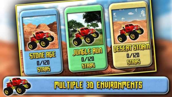 3D Monster Truck Driving स्क्रीनशॉट 9
