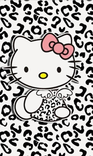 Cute Hello Kitty  Grey Bow Background Wallpaper Download  MobCup