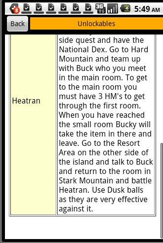 Pokemon Diamond/pearlCheats screenshot 3