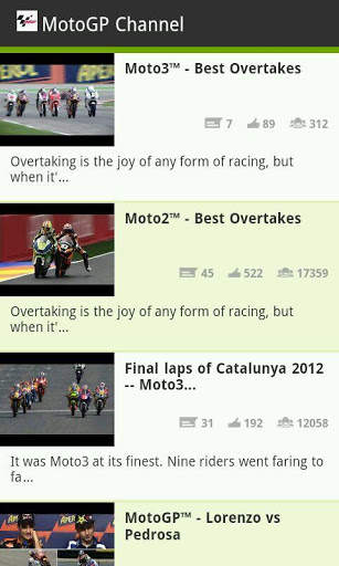 MotoGP Channel स्क्रीनशॉट 1