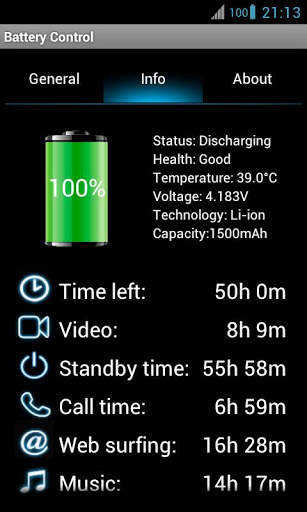 Battery Control Trial screenshot 4