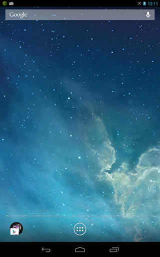 Galaxy Live Wallpaper screenshot 2