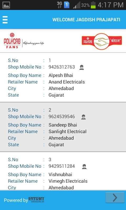 Polycab Shop Boy Program स्क्रीनशॉट 4