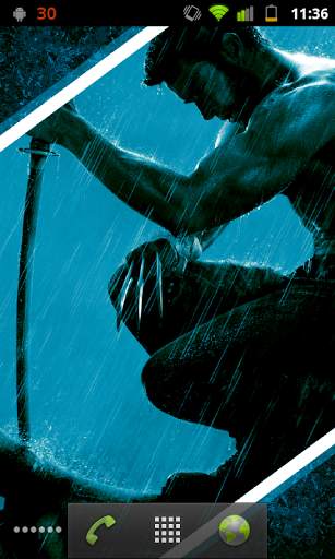X-Men Wolverine Live Wallpaper screenshot 2
