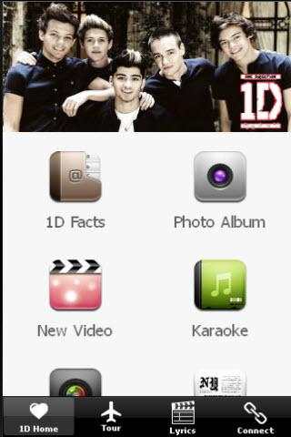 One Direction Songs Karaoke screenshot 1
