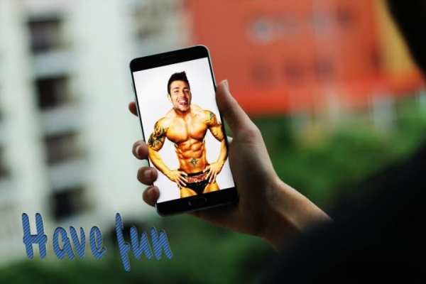 BodyBuilder Face Changer Maker скриншот 1