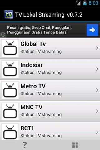 TV Indonesia Streaming screenshot 2