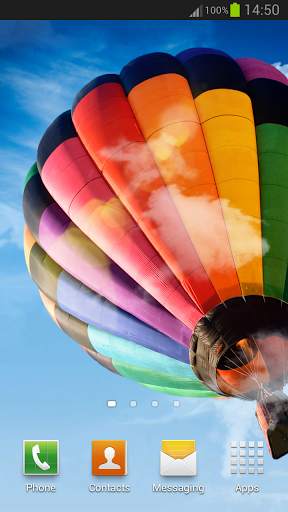 Galaxy S4 Balloon LWP screenshot 1