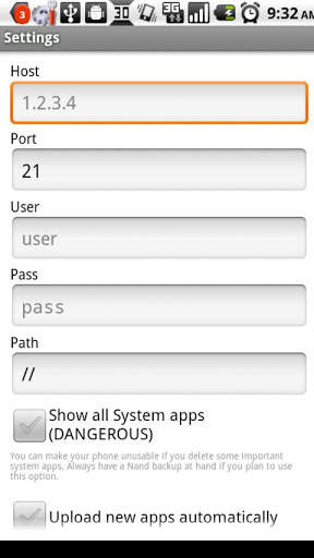 Apk Uploader for root screenshot 2