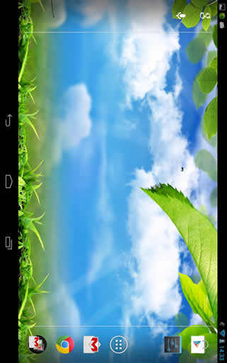 Green Leaf Wallpaper screenshot 4