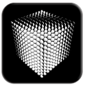 3D cube live wallpaper icon