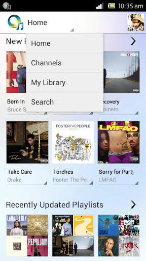 Music Unlimited Mobile App screenshot 2