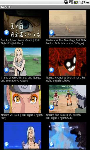 Naruto Video screenshot 1