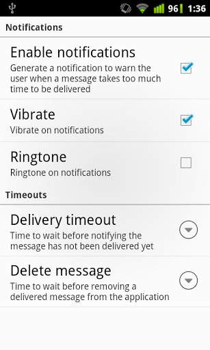 Sms Delivery Notifier 2 تصوير الشاشة