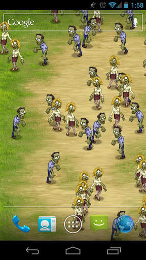Zombie World Live Wallpaper screenshot 4