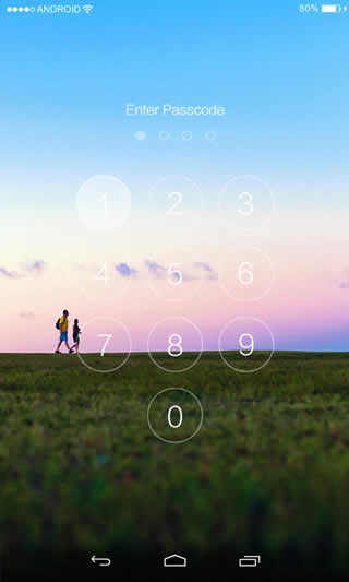 Sound of Silence Lock Screen screenshot 1