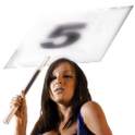 Girl Clock Widget 1.1