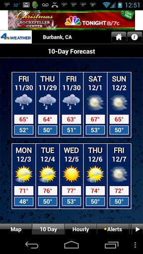NBC4 Los Angeles Weather App screenshot 2