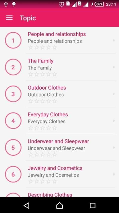 English vocabulary by Topic screenshot 7