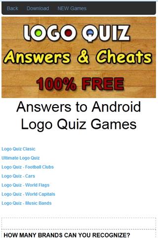 Logo Quiz Answers and Games