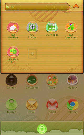 Leaster GOlauncherEX Theme screenshot 4