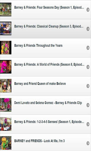 Best Of Barney And Friends 2 تصوير الشاشة