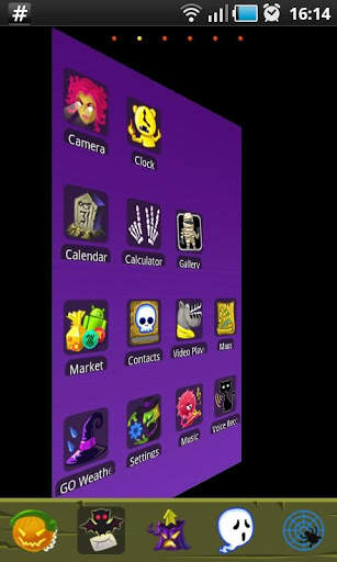 Mystical Cartoon GO Launcher screenshot 5