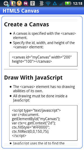 HTML 5 screenshot 5