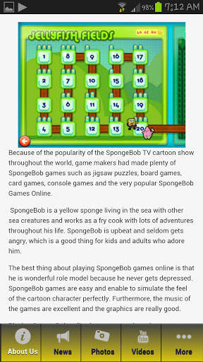 Spongebob Games Lovers screenshot 4