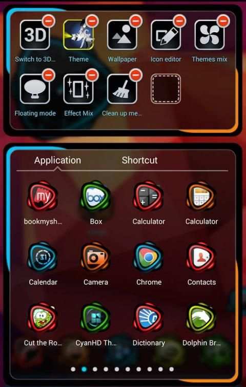 PrimeHD Next Launcher 3D Theme screenshot 1
