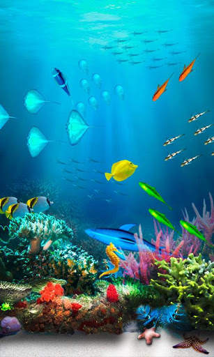 Underwater World Livewallpaper screenshot 1