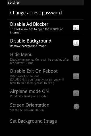 Device Lock Lite screenshot 3