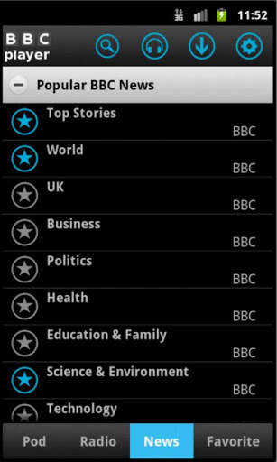 BBC Player screenshot 3