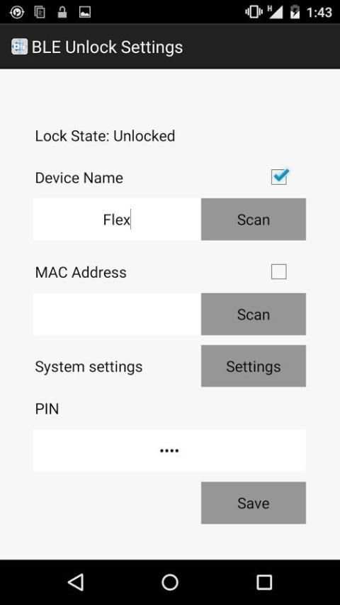 BLEUnlock (for Fitbit) 4 تصوير الشاشة