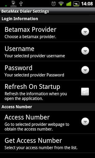 BetaMax Dialer Free screenshot 2