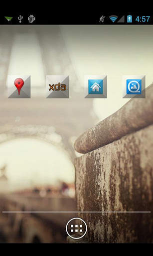 Glass Pyramid 3D Icon Theme screenshot 1