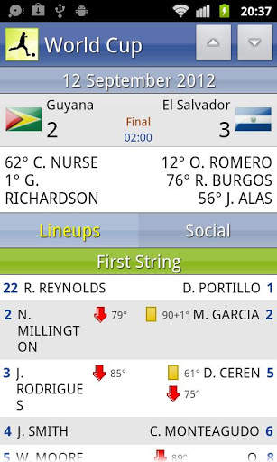 World Cup 2014 screenshot 2
