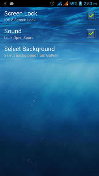 IOS 8 Screen Lock 3 تصوير الشاشة