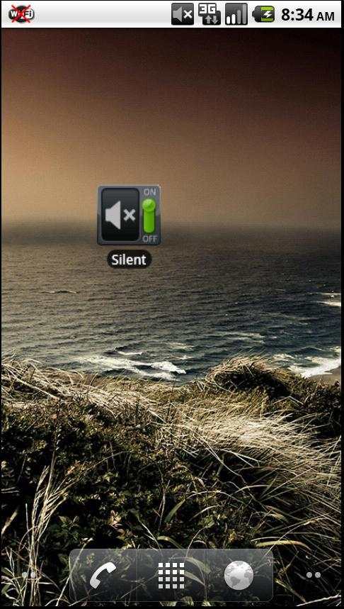 Vibrate/Silent mode toggle 3 تصوير الشاشة